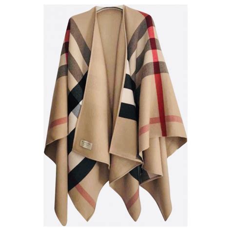 burberry poncho cape sale